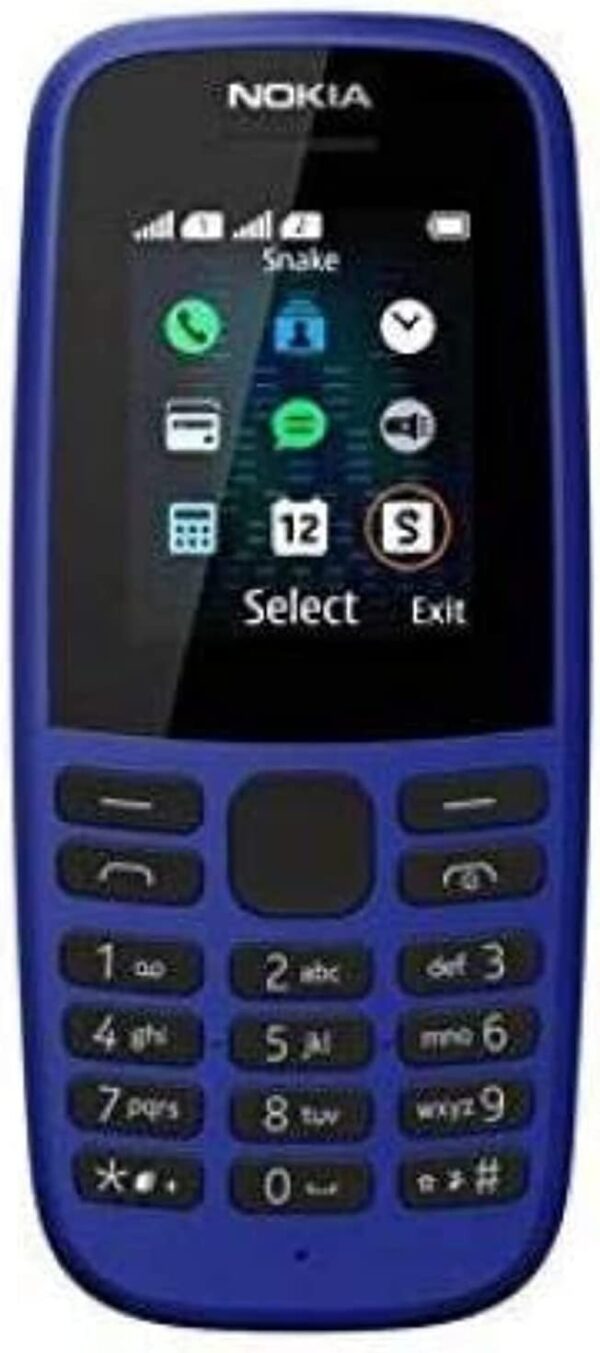 نوكيا 105 (أزرق) احصل على هاتف نوكيا 105 الأزرق بسعر مميز ومواصفات تلبي جميع احتياجاتك. اطلبه الآن وتمتع بجودة وأداء عاليين.