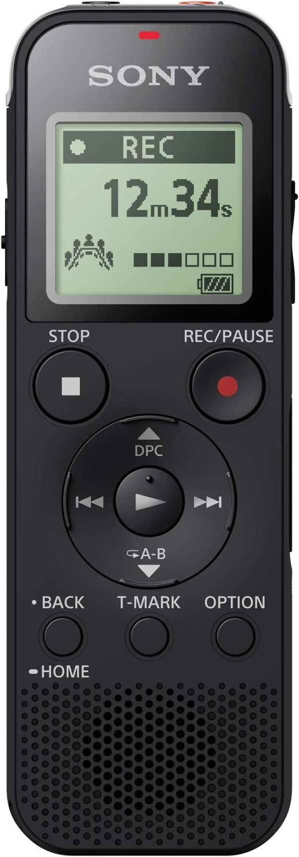 مسجل صوت رقمي مع يو اس بي مدمج من سوني - لون اسود، ICD-PX470 احصل على أداء عالي الدقة مع مسجل صوت رقمي من سوني باللون الأسود، يحتوي على يو اس بي مدمج لسهولة التحميل والتركيب - ICD-PX470.