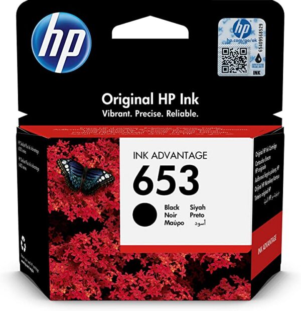 خرطوشة الحبر الأسود الأصلية HP 653 Advantage - 3YM75AE احصل على خرطوشة الحبر الأسود الأصلية HP 653 Advantage - 3YM75AE لجهاز الطباعة الخاص بك. توفر جودة طباعة عالية وأداءً متميزًا. اطلبها الآن!