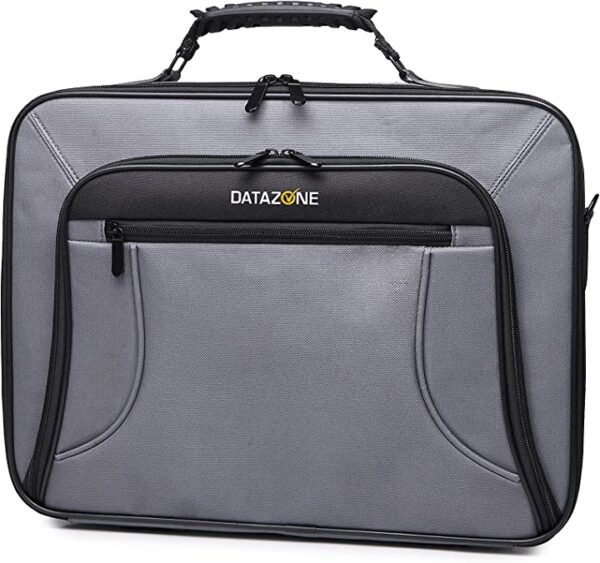حقيبة لابتوب، حقيبة كتف لجهاز اللابتوب مقاس 15.6 انش، رمادي، DZ-2080 احصل على حقيبة لابتوب رمادية بمقاس 15.6 انش، مريحة وعملية لحمل جهازك الثمين، اشترِ الآن DZ-2080""."